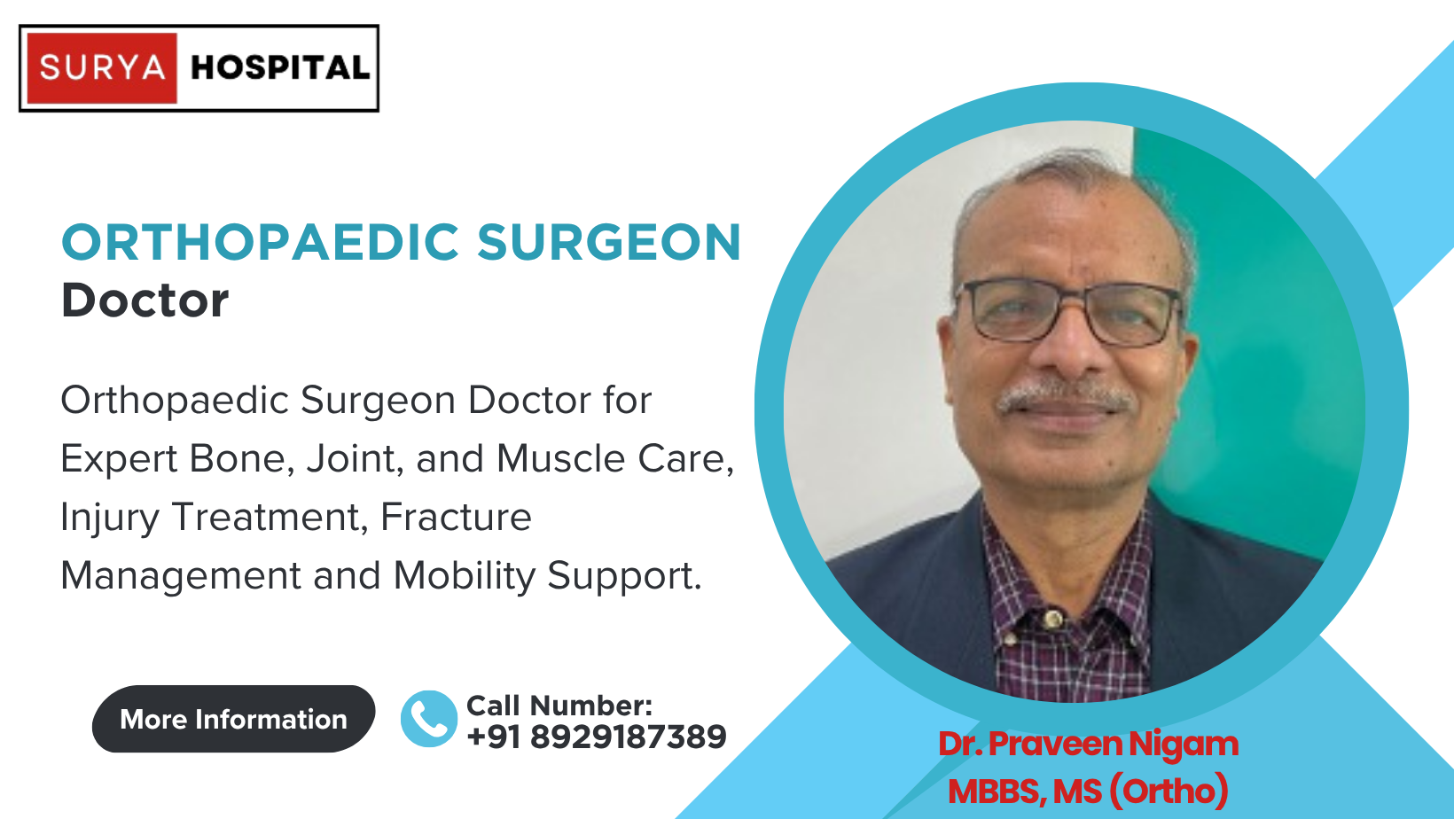 Orthopaedic Surgeon Doctor for Bone and Joint Care